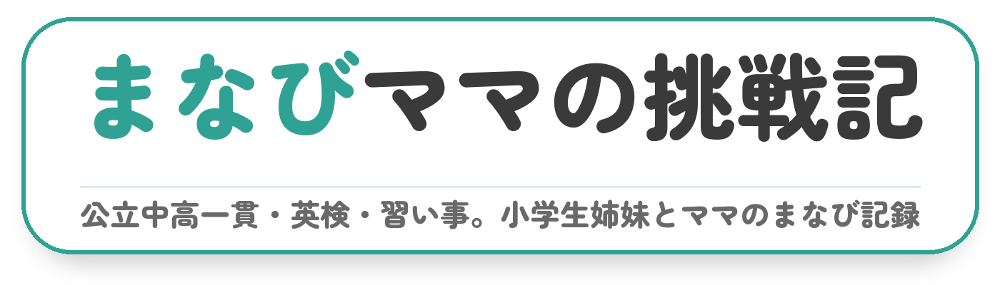まなびママの挑戦記